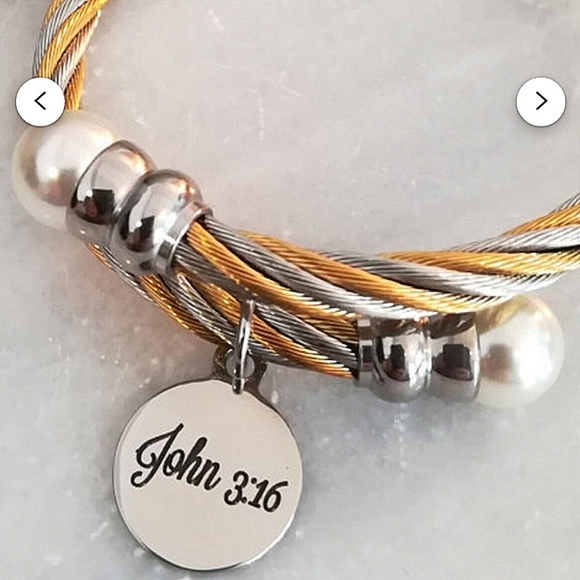 Christian Bible Verse Scripture Bracelet - Picture 2 of 3